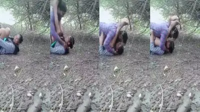 Malayalam Aunty and lover outdoor quick saree fucking